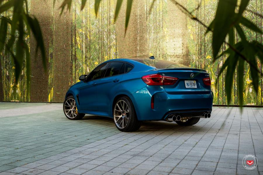  BMW X6 M on Vossen Wheels (VPS-306) 2017 года  (фото 6 из 17)